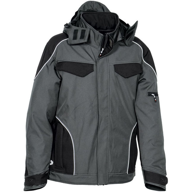 Softshell Τζάκετ Cofra Tecka ανθρακί	