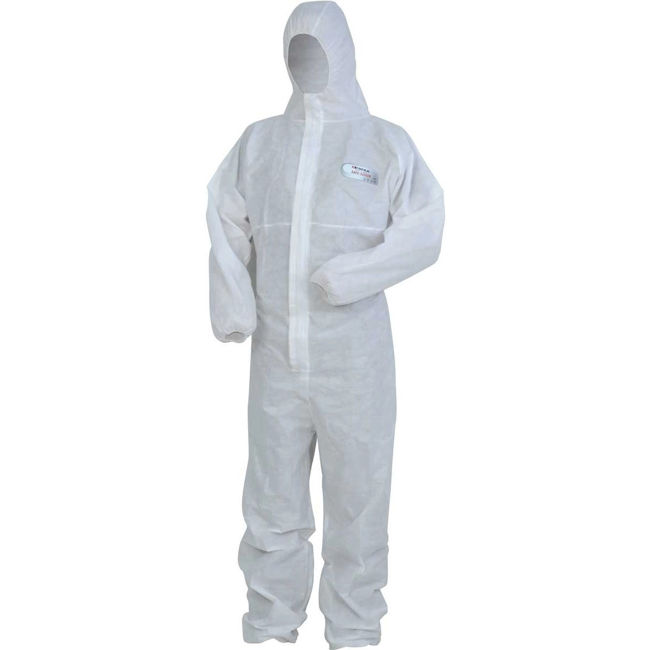 Φόρμα Χημικών Μίας Χρήσης 5/6 Cofra Safe-Screen white