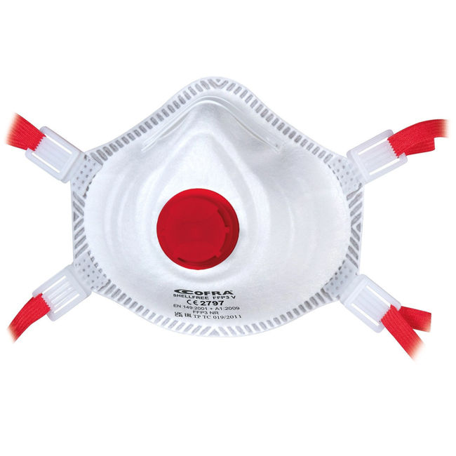 Φιλτρομάσκα Προστασίας Cofra Shellfree FFP3V