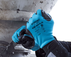 Softshell Γάντια Ψύχους Cofra Hydronit turquoise/black