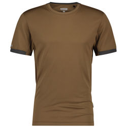 Μπλουζάκι T-Shirt Αντηλιακό (UPF 50+) Dassy clay brown/anthracite grey	