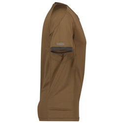 Μπλουζάκι T-Shirt Αντηλιακό (UPF 50+) Dassy clay brown/anthracite grey	