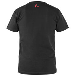 T-Shirt Ανδρικό Ελαστικό CXS Workwear black-blue-red
