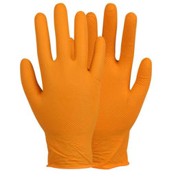 Γάντια Μιας Χρήσης Νιτριλίου Cofra Eagle-Nit orange 100τμχ