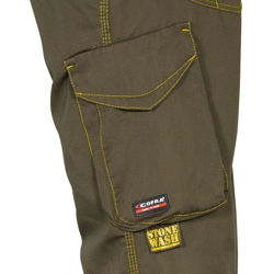 Παντελόνι Εργασίας Cofra Drill clay brown/black	