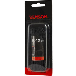 Κορδόνια παπουτσιών Bennon black 140εκ.