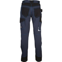 Παντελόνι Εργασίας Ελαστκό 4-way Stretch Cofra Hagfors navy/black
