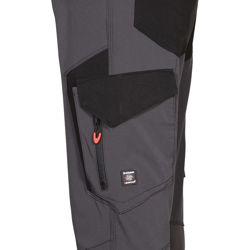 Παντελόνι Εργασίας Ελαστκό 4-way Stretch Cofra Hagfors anthracite/black