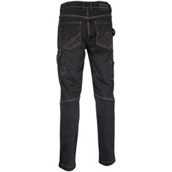 Jean Ελαστικό Παντελόνι Εργασίας Cofra Paradas black