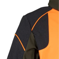 Κυνηγετικό Ελαστικό Softshell Jacket Cofra Seewald clay brown/black/orange