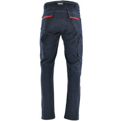 Παντελόνι Εργασίας Ελαστικό  (2 way stretch) Sara Actiflex dark navy blue