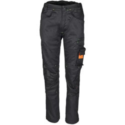 Παντελόνι Εργασίας Ελαστικό (2 way stretch) Sara Actiflex black