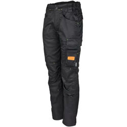 Παντελόνι Εργασίας Ελαστικό (2 way stretch) Sara Actiflex black
