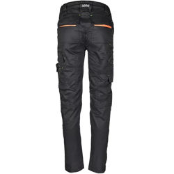 Παντελόνι Εργασίας Ελαστικό (2 way stretch) Sara Actiflex black