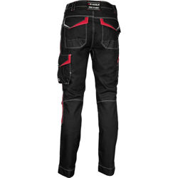 Παντελόνι Εργασίας Cofra Montijo black/red
