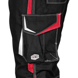 Παντελόνι Εργασίας Cofra Montijo black/red