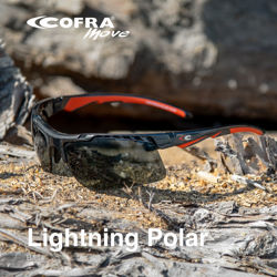 Γυαλιά προστασίας Cofra Lightning Polar πορτοκαλί	