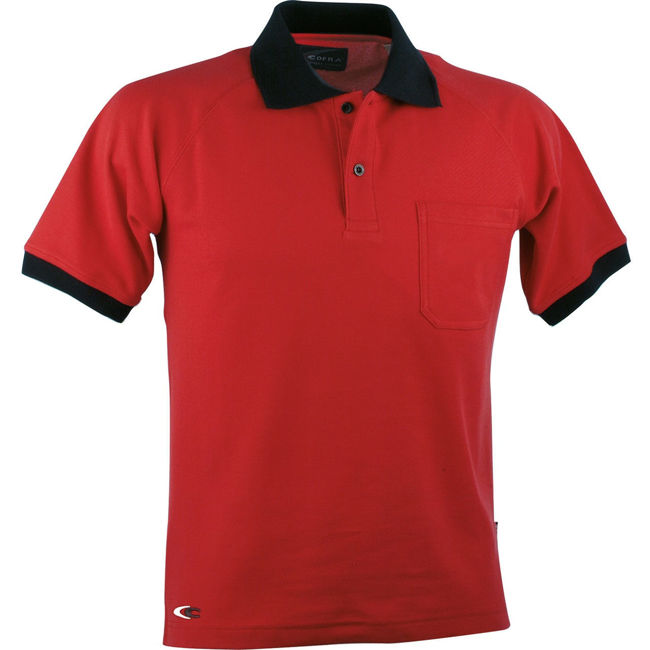 Μπλουζάκι CoolDRY Polo Cofra Martinique red