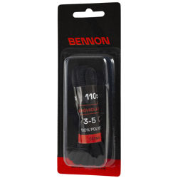 Κορδόνια παπουτσιών Bennon black 110εκ.	