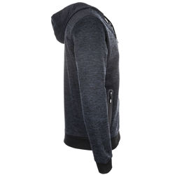 Ζακέτα ελευθέρου χρόνου με κουκούλα Bennon Olympos blue/grey