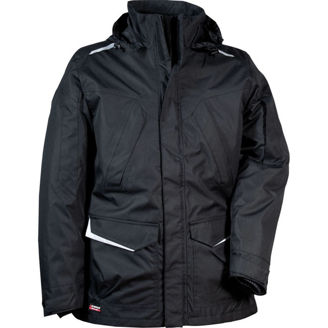 Αδιάβροχο Παρκά Ψύχους 4 σε 1 Cofra Daneborg black/black