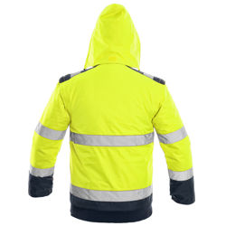 Αδιάβροχο Ανακλαστικό Μπουφάν 2 σε 1 CXS Luton yellow/blue