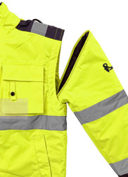 Αδιάβροχο Ανακλαστικό Μπουφάν 2 σε 1 CXS Luton yellow/blue