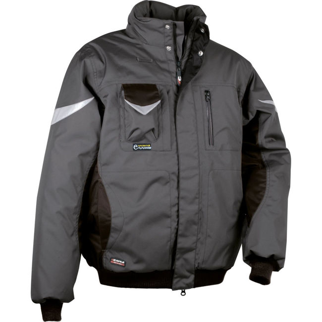 Μπουφάν Εργασίας Cofra Iceberg anthracite/black