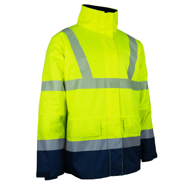 Ανακλαστικό Μπουφάν Lacuna Atria yellow/navy