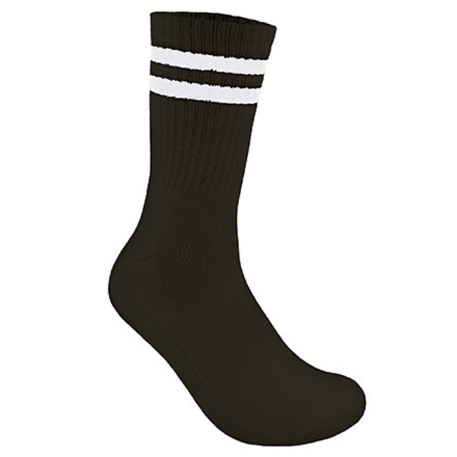 Αθλητικές Κάλτσες Μεσαίες Valento Yves black/white