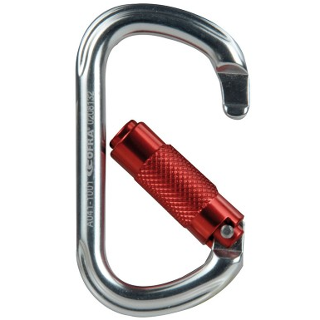 Κρίκος ασφαλείας / καραμπίνερ Cofra Sharked. 