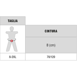 Ζώνη ασφαλείας μέσης Cofra Snaker
