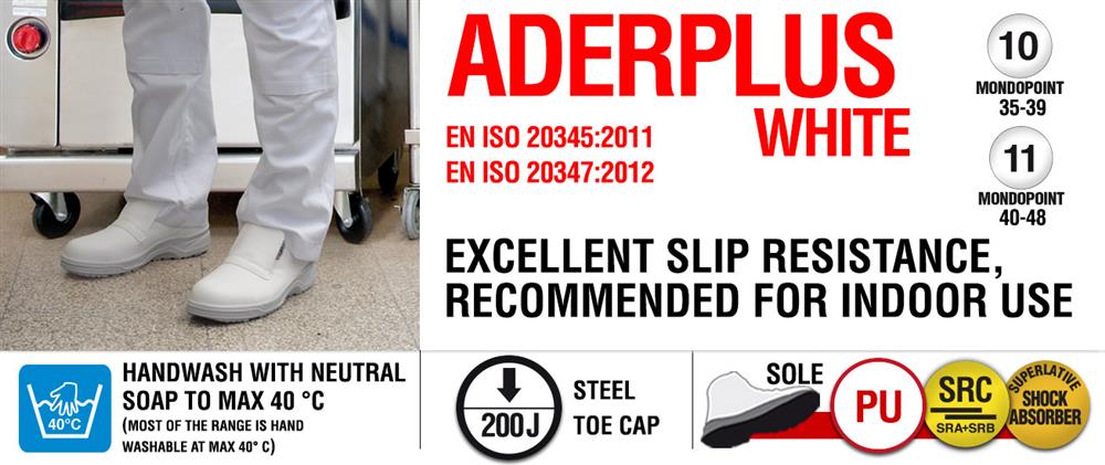 Λευκό Παπούτσι Ασφαλείας Cofra Cadmo White S2 SRC