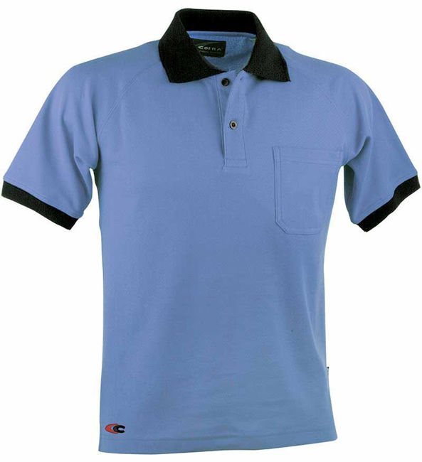 Μπλουζάκι CoolDRY Polo Cofra Martinique light blue