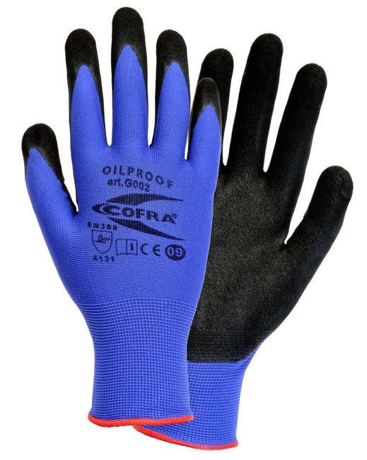 Γάντια Νιτριλίου Cofra Oilproof