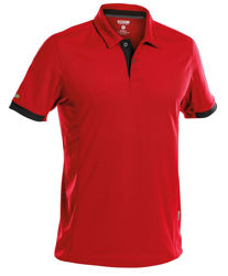 Μπλουζάκι Polo Αντηλιακό (UPF 50+) Dassy Traxion red/black