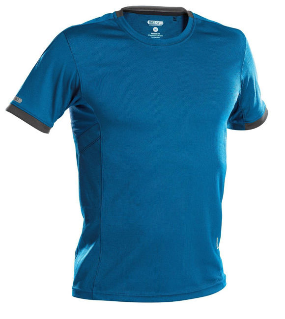 Μπλουζάκι T-Shirt Αντηλιακό (UPF 50+) Dassy Nexus azure blue/anthracite grey