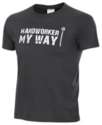 Μπλουζάκι T-shirt Bennon Hardworker grey 