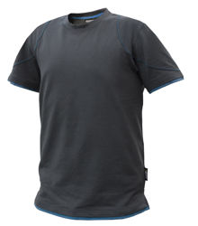 Μπλουζάκι T-Shirt Dassy Kinetic anthracite grey/azure blue 