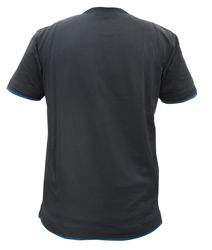 Μπλουζάκι T-Shirt Dassy Kinetic anthracite grey/azure blue 