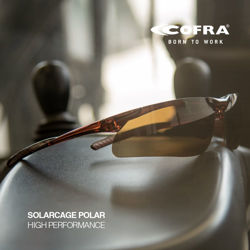 Γυαλιά πολωτικά προστασίας Cofra Solarcage Polar brown	