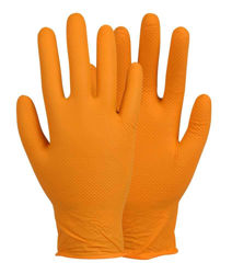Γάντια Μιας Χρήσης Νιτριλίου Cofra Eagle-Nit orange 100τμχ