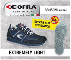 Παπούτσι Ασφαλείας Cofra Brusoni S1P SRC