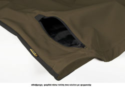 Κυνηγετικό Softshell Jacket Cofra Klarbo clay brown/black/orange