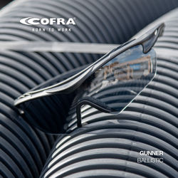Γυαλιά προστασίας αντιβαλλιστικά Cofra Gunner black	