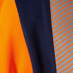 Μπλουζάκι Polo Ανακλαστικό Εργασίας Αντηλιακό (UPF 40+) Cofra Tilcara orange