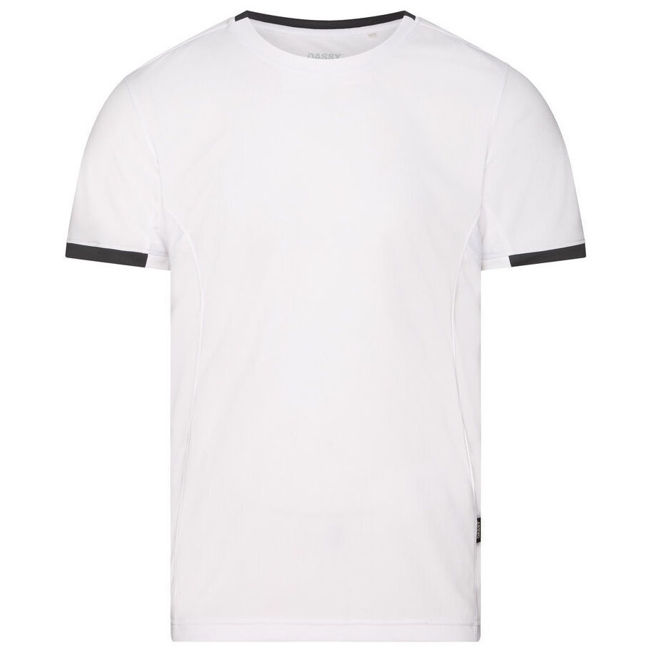 Μπλουζάκι T-Shirt Αντηλιακό (UPF 40+) Dassy Nexus Next white/anthracite grey