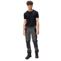 Παντελόνι Εργασίας Ελαστικό 4-way Stretch Lacuna Ultimate Flex grey