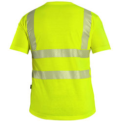 Μπλουζάκι Εργασίας Ανακλαστικό CXS Bangor yellow