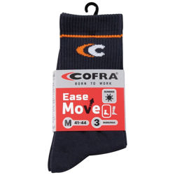 Κάλτσες Εργασίας Cofra Easemove Summer anthracite/orange σετ 3 ζευγάρια